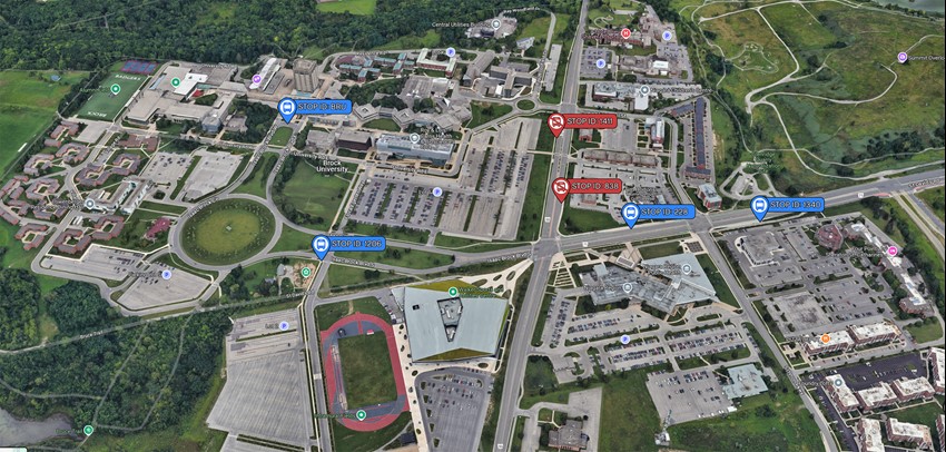 Route 70/75 bus stop changes