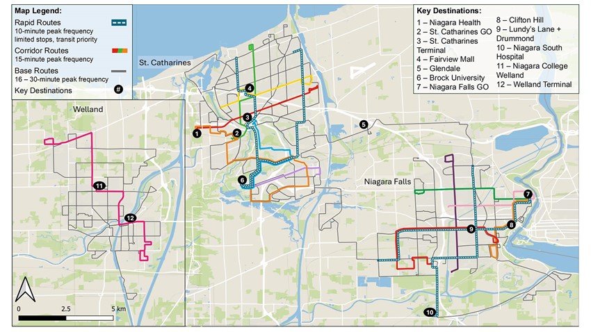 Conventional Network Map - Option 4