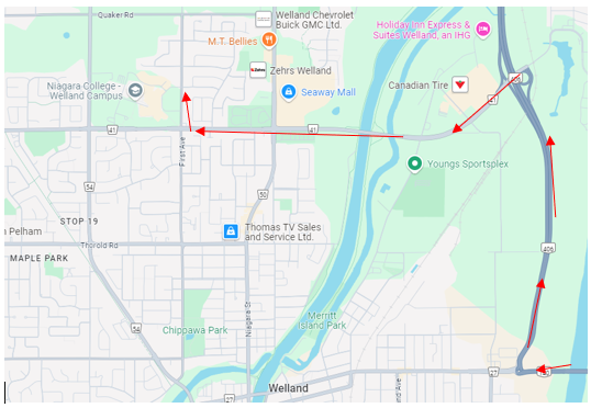 Route 60 Detour