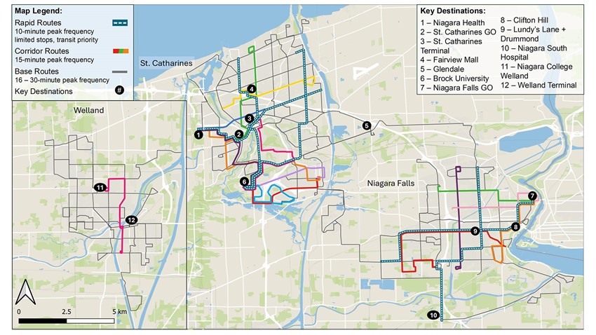 Conventional Network Map - Option 3