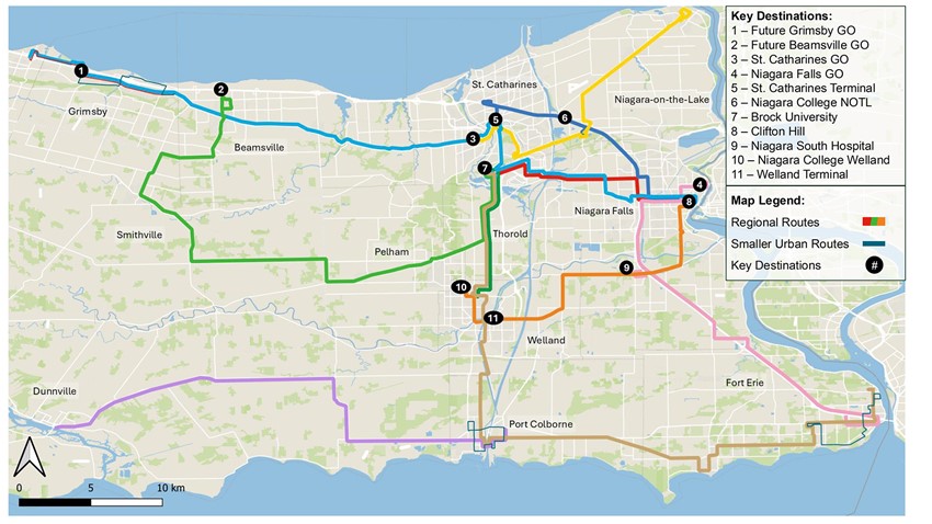 Regional Network Map - Option 2